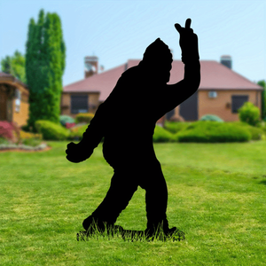 CIFbuy Statua da Giardino Bigfoot Stile Cartone Animato, Scultura Divertente per Patio e Prato (Servizio di Selezione Temu su TikTok) - Product Image 1