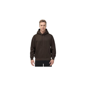 Sudadera con Capucha Color Borgoña para Hombre, Estilo Urbano, Lisa, Personalizable - Product Image 3