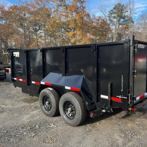 Remolque Agrícola Nuevo al por Mayor 7'x14' con Volquete, 14K Tele, Laterales de 4' de Altura, Componentes Principales del Tractor Incluyen Motorreductor, Mejor Precio - Product Image 1