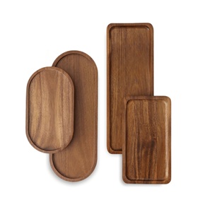 Planche de service artisanale en bois, élégante assiette de présentation pour fromages, viandes, fruits, noix, craquelins, pain et occasions spéciales - Product Image 6