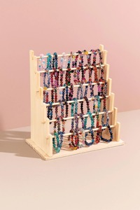 Premium Wooden Bangles And Bracelets Organization Stand <b>For</b> <b>Dressing</b> <b>Table</b> Jewelry Display And Home Decor <b>Storage</b> Rack - Product Image 2