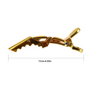 Pinzas de Pelo Profesionales con Logotipo Personalizado, Acabado Mate, Pinzas de Cocodrilo para Salón, Pinza para el Cabello, Herramientas de Peluquería - Product Image 4