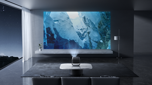 Proyector Láser Triple 4K Definitivo, Proyector de 3300 Lúmenes ISO, Google TV Netflix, Ajuste Automático de Pantalla en Tiempo Real - Product Image 4