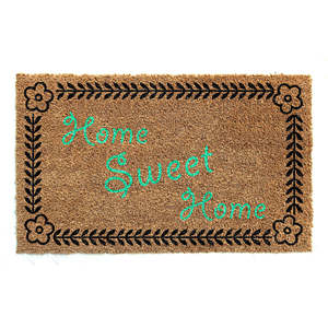 Tapete Antideslizante para Puerta, Hecho a Máquina, con Base de Goma y Fibra de Coco, Color Sólido, para Uso en el Hogar y Hoteles - Product Image 1