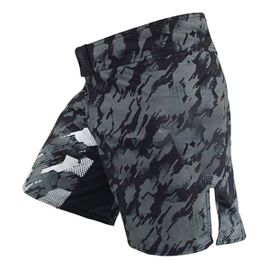 กางเกงชก MMA ลายพรางพิมพ์ลายแบบ Sublimation ระบายอากาศได้ดี ผลิตจากโพลีเอสเตอร์ สำหรับนักต่อสู้ ใช้ได้ทุกฤดูกาล - Product Image 1