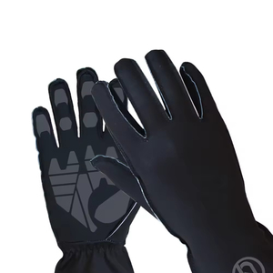 Guantes de cuero para mujer, elegantes, con diseño de medio dedo, guantes de cuero para conducir, sensación suave, diseño de muñeca ajustable, guantes para conducir - Product Image 5