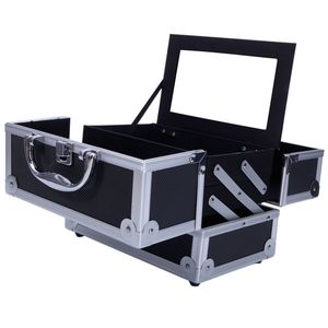 Valigetta Portatile Classica e Compatta YF per Organizzare Cosmetici e Gioielli - Product Image 4