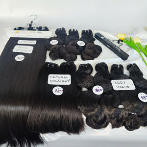 Cabello crudo vietnamita Varios estilos Cabello crudo Extensión de cabello de trama doble recta de hueso de alta calidad Precio al por mayor - Product Image 6