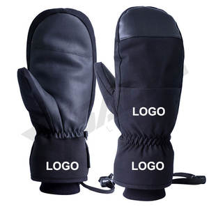 Gants de snowboard avec protège-poignets intégrés pour hommes et femmes, imperméables, chauds, avec doublure intérieure - Product Image 1