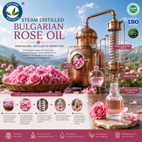 Huile de rose pure de Bulgarie 1 KG Rosa Damascena Huile essentielle naturelle - Pour les formulations cosmétiques, de soins de la peau et de soins personnels - Inde