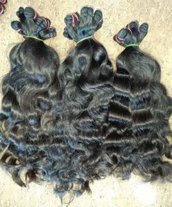 Luxury Raw Indian Hair Raw <b>Deep</b> Curly HD <b>Wig</b> Loose <b>Wave</b> Clip In Hair Extensions Remy Human Hair Natural Volume Soft Texture - Product Image 2