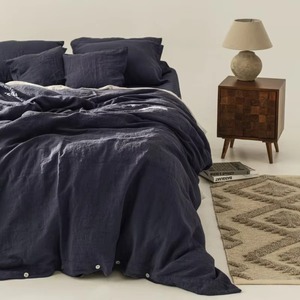 Ensemble de draps en lin pur à 100 %, respirants et durables, anti-déchirure - Product Image 6
