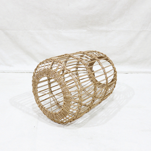 Nuevo Diseño Ecológico, Linterna de Mimbre de Plástico Resistente, Decoración para el Hogar, Portátil, para Patio y Jardín, Portavelas - Product Image 5