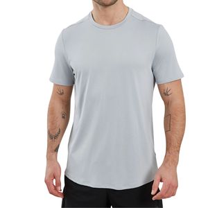 เสื้อยืดออกกำลังกายผู้ชายแบบกำหนดเอง แห้งเร็ว ระบายอากาศดี เหมาะสำหรับฟิตเนส ออกกำลังกาย แขนสั้น เสื้อยืดฝึกซ้อมกีฬา สกรีนโลโก้ได้ ขายส่ง - Product Image 4