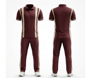 Uniforme de Cricket Personalizado con Opciones de Diseño Ilimitadas, Impresión por Sublimación Completa | Ropa de Cricket para Hombres, Mujeres y Jóvenes, Camiseta Polo y Pantalones - Product Image 2