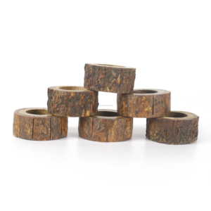 Vente chaude en gros Tradnary Porte-Serviettes En Bois Anneaux Pour La Décoration De Table À La Maison Hôtel Restaurant Fleur Ronds De Serviette - Product Image 3