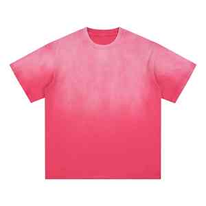 Camisetas de Alta Calidad para Hombre, 100% Algodón Grueso, Lavado Ácido, Cuello Redondo, Estilo Vintage, Transpirables - Product Image 5