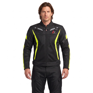 Protective Mesh Reflective <b>Motorcycle</b> Racing <b>Jacket</b> High Vis Custom OEM Biker Riding Gear Men - Product Image 1