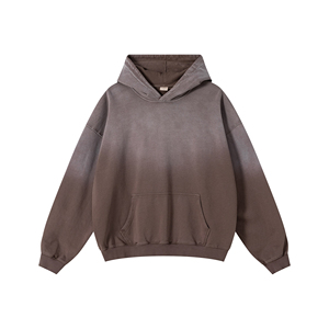 Wholesale Customizable 100% Cotton for Streetwear Oversized Heavyweight <b>Vintage</b> Fleece Washed <b>Jumper</b> No Drawstring Sun - Product Image 5