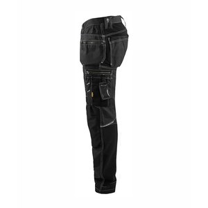 Pantalon de travail robuste avec poche porte-outils, genouillères renforcées CORDURA, pour charpentier, construction, vêtements de travail, pantalon cargo utilitaire - Product Image 4