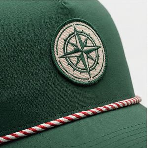 Gorras de Béisbol con Logotipo de Brújula Verde, Diseño de Moda en Tendencia, Gorra de Verano Premium Personalizada, Gorra Deportiva Profesional de Alta Calidad A1 - Product Image 4