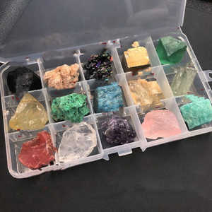 Piedra de Cristal Natural en Bruto y Cubo, Tema Amor, Decoración del Hogar, Producto Premium, Colección Impresa en Letterpress - Product Image 6