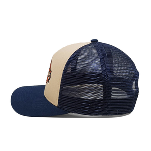 Gorras Trucker INJAE Personalizadas con Logotipo Bordado en Dos Tonos, Visera Curva y Malla Trasera, Gorra de Trabajo para Hombres y Mujeres - Product Image 4