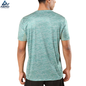 Service OEM ODM 2026, t-shirts de sport pour hommes à manches courtes, de haute qualité, confortables, décontractés, matière douce au toucher - Product Image 3