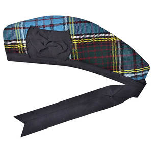 Gorra Glengarry - Gorro Tradicional Escocés, Gorro Glengarry de Tartán de Lana Acrílica, Accesorios para Kilts/Gaitas de Flandes - Product Image 5