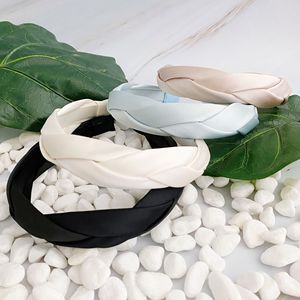 Diadema de satén de seda trenzada - Product Image 5