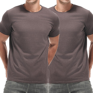 เสื้อยืดผู้ชายคุณภาพสูง ผ้าฝ้าย 100% เสื้อยืดผู้ชายปรับแต่งได้เต็มที่ แขนสั้น คอกลม - Product Image 6