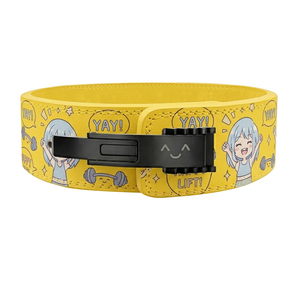 Cinturón de Soporte Lumbar de Cuero para Levantamiento de Pesas, 10mm 13mm, para Hombres y Mujeres, Cinturones de Anime para Powerlifting y Fitness - Product Image 6