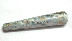 Cornaline 16 Faceted Crystal Craft pour le massage et la guérison - Product Image 3