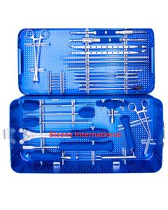 BISONS Orthopedic Spinal Pedicle <b>Screw</b> System Instrument <b>Set</b> 6.0mm Spine Surgery Fixation Kit Surgical Instruments - Product Image 1
