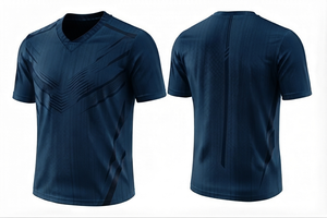 Camiseta de Fútbol Personalizada Unisex para Adultos, Uniforme de Entrenamiento con Nombre del Equipo, Servicio OEM Disponible - Product Image 4