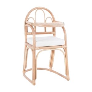 Natural Rattan 12 Inch Baby <b>Doll</b> Chair Minimalist Design Bulk Supply From Vietnam Factory High Quality Toy Best Selling - Product Image 1