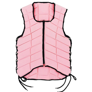 Chaleco de Seguridad Ecuestre Rojo, Chaqueta Protectora Ligera para Montar a Caballo - Product Image 6