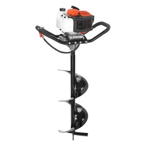 Trivella a Benzina 52cc 1450W con Punte da 6 e 10 Pollici, Trivella a 3 Punte con Due Punte per Trivellazione - Product Image 2