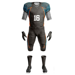 Men Team Club Football Sublimation Digital Printed Compression Slim Fit <b>Padded</b> Uniform Team Wear American Football Uniform - Product Image 6