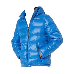 Prix Abordable, Style Tendance, Nouvelle Arrivée, Bonne Qualité, Veste à Capuche Vert Mousse de Mer, Style Athlétique, Remplissage en Plumes, Respirante - Product Image 4