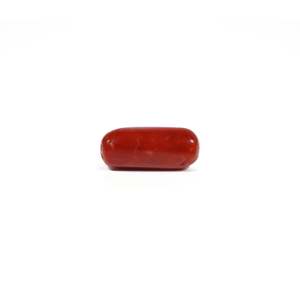 Natural Red Coral Loose Gemstone 4.7 Carat Certified Wholesale Quality - Product Image 2