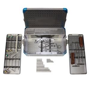 Kit d'instruments chirurgicaux orthopédiques manuels de base pour chirurgie des fractures avec vis canulées de 6,5 mm en acier inoxydable, compatible Ariston, CE - Product Image 1