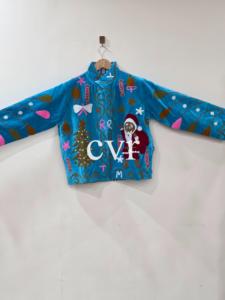 Manteau d'hiver en velours brodé Suzani fait main, éco-responsable, style bohème, de luxe pour femme, idéal pour les soirées. - Product Image 2
