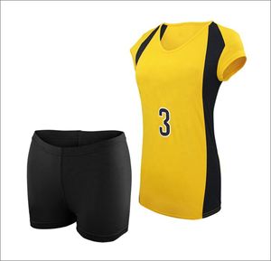 Buena venta Conjunto de camiseta de voleibol Última llegada Uniforme de voleibol con nombre de equipo Nombre y número de jugador a precio mayorista - Product Image 6