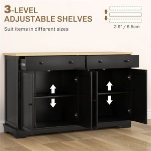 Mobile da Cucina Moderno con Finitura Lucida, Piano in Granito Artificiale, Stile Naturale, Arredamento Cucina per Appartamenti - Product Image 6