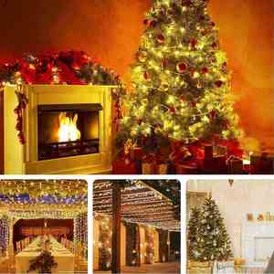 10M 20M 30M 50M Mini Waterproof Paper <b>LED</b> String <b>Lights</b> for Wedding Fairy <b>Lights</b> Twinkle Christmas <b>Tree</b> Outdoor Decoration - Product Image 3