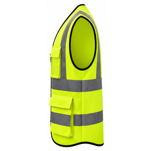 Chaleco de Seguridad Reflectante de Alta Visibilidad, Ropa de Trabajo, Fabricante Personalizado, Proveedor Mayorista, Uniforme Industrial para Exteriores - Product Image 2