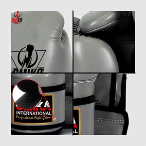 Guantes de Boxeo Personalizados OEM Ligeros y Transpirables, de Cuero Genuino Premium, Guantes de Entrenamiento Profesional Unisex Ajustables - Product Image 3