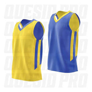 Camiseta de Baloncesto Personalizada Reversible Sublimada, Ropa Deportiva Bordada para Hombre, Uniforme de Baloncesto Atlético - Product Image 6