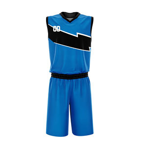 Uniforme de basket-ball réversible 100% polyester, respirant, shorts d'été, ensemble personnalisable, uniforme pas cher - Product Image 3